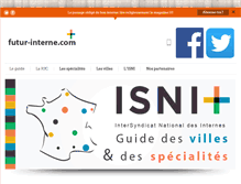 Tablet Screenshot of futur-interne.com